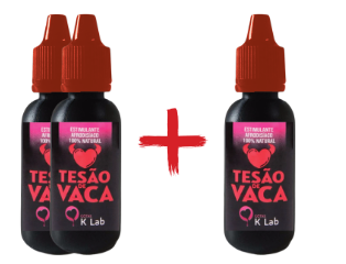 2 frascos + 1 de brinde